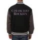 Varsity Colorado Rockies Two Tone Black/Gray Wool Jacket