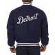 Varsity Detroit Tigers Navy Blue Wool Jacket