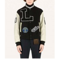 Varsity Kenya Barris Blackaf Black and White Jacket