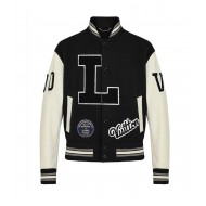 Varsity Kenya Barris Blackaf Black and White Jacket