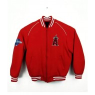 Varsity LA Angels World Series Red Jacket