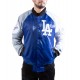 Varsity Los Angeles Dodgers Satin Tri-Color Jacket Varsity Los Angeles Dodgers Satin Tri-Color Jacket