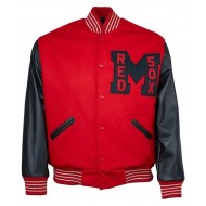 Varsity Memphis Red Sox 1945 Red and Black Jacket