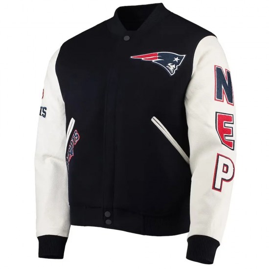 Varsity New England Patriots Logo Jacket