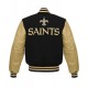 Varsity New Orleans Saints Black/Gold Jacket Varsity New Orleans Saints Black/Gold Jacket
