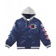 Varsity Supreme Champion Satin Jacket with Hood Varsity Supreme Champion Satin Jacket with Hood