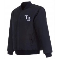 Varsity Tampa Bay Rays Navy Jacket