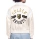 Vegas Golden Knights Printed Logo Varsity Satin Jacket Vegas Golden Knights Printed Logo Varsity Satin Jacket