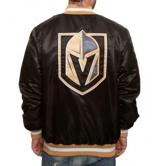 Vegas Golden Knights Satin Jacket Vegas Golden Knights Satin Jacket