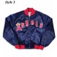 Vintage 80s California Anaheim Angels Bomber Blue Jacket