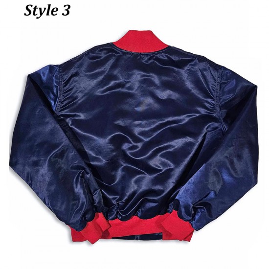 Vintage 80s California Anaheim Angels Bomber Blue Jacket