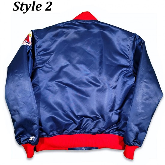 Vintage 80s California Anaheim Angels Bomber Blue Jacket