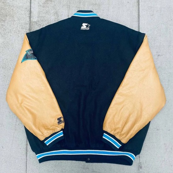 Vintage 90’s Carolina Panthers Varsity Jacket Vintage 90’s Carolina Panthers Varsity Jacket