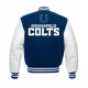 Vintage Blue & White Indianapolis Colts Letterman Jacket Vintage Blue & White Indianapolis Colts Letterman Jacket