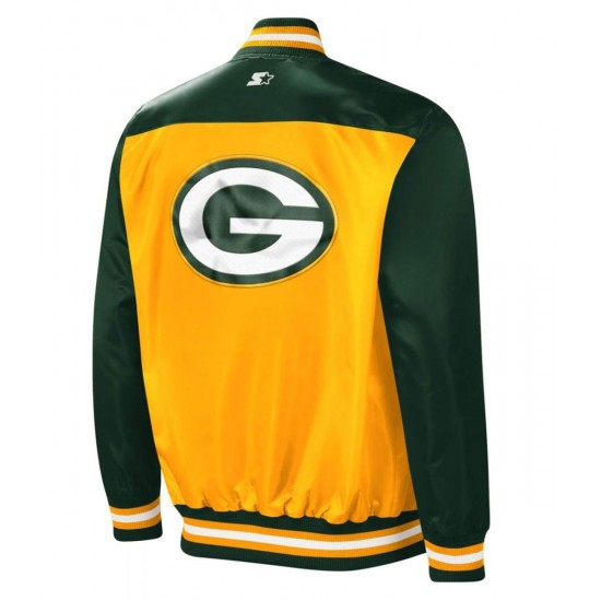 Vintage Green Bay Packers Satin Jacket