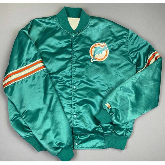 Vintage Miami Dolphins 80s Green Jacket Vintage Miami Dolphins 80s Green Jacket