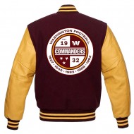 Washington Commanders Letterman W Jacket
