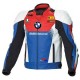 White Blue BMW Motorcycle Racing Leather Jacket White Blue BMW Motorcycle Racing Leather Jacket