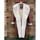 Winter Long Coat Real Sheepskin Leather Fur Vintage Brown Overcoat Winter Long Coat Real Sheepskin Leather Fur Vintage Brown Overcoat
