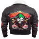 Women Harley Quinn Suicide Squad Bombshell Leather Jacket