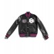 Women’s Black Bottle Girls Varsity Jacket Women’s Black Bottle Girls Varsity Jacket
