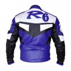Yamaha R6 Blue Motorcycle Jacket 