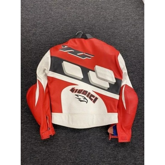 Yamaha R6 New Style Cowhide Leather Biker Jacket