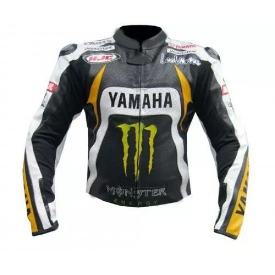 Yamaha Racing Leather Biker Jacket Yamaha Racing Leather Biker Jacket