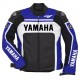 Yamaha Racing Motorcycle Leather Biker Jacket Yamaha Racing Motorcycle Leather Biker Jacket