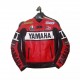 Yamaha Racing Red Leather Biker Jacket Yamaha Racing Red Leather Biker Jacket