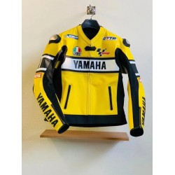 Yamaha Racing Yellow Motorcycle Jacket