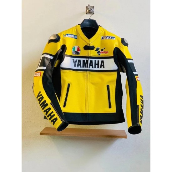 Yamaha Racing Yellow Motorcycle Jacket Yamaha Racing Yellow Motorcycle Jacket
