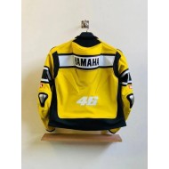 Yamaha Racing Yellow Motorcycle Jacket