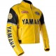 Yamaha Yellow Motorcycle Leather Jacket Yamaha Yellow Motorcycle Leather Jacket