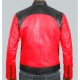 Andrew Mens Vintage Leather Biker Jacket