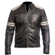 NEW Men's Leather Jacket Black Slim Fit Biker Vintage Motorcycle Cafe Racer NEW Men's Leather Jacket Black Slim Fit Biker Vintage Motorcycle Cafe Racer