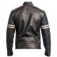 NEW Men's Leather Jacket Black Slim Fit Biker Vintage Motorcycle Cafe Racer NEW Men's Leather Jacket Black Slim Fit Biker Vintage Motorcycle Cafe Racer