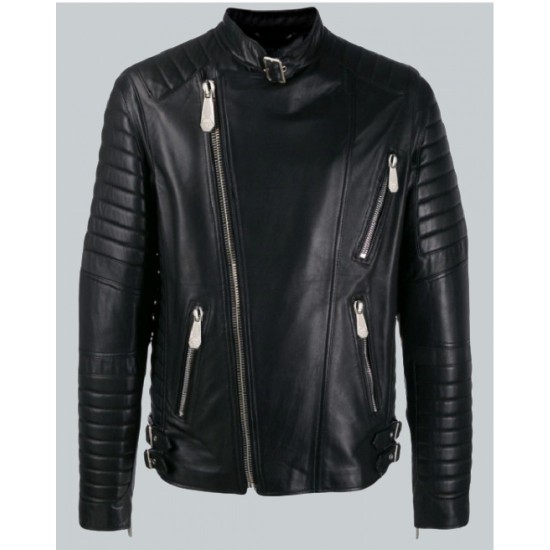 Trendy Black Color Biker Jacket For Mens Trendy Black Color Biker Jacket For Mens