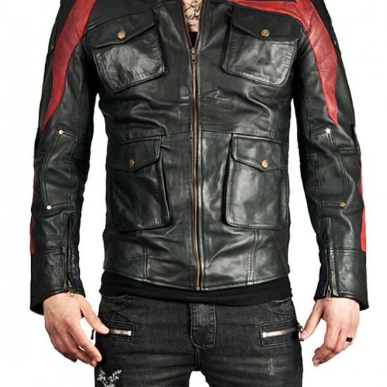 James Heller Game Prototype 2 Leather Jacket James Heller Game Prototype 2 Leather Jacket