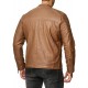 Mens Modern Soft Casual Biker Jacket