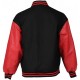 Mens Baseball Corvette Varsity Round Collar Bomber Letterman Jacket