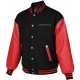 Mens Baseball Corvette Varsity Round Collar Bomber Letterman Jacket