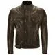 Brooklands Biker Diamond Quilted Leather Jacket